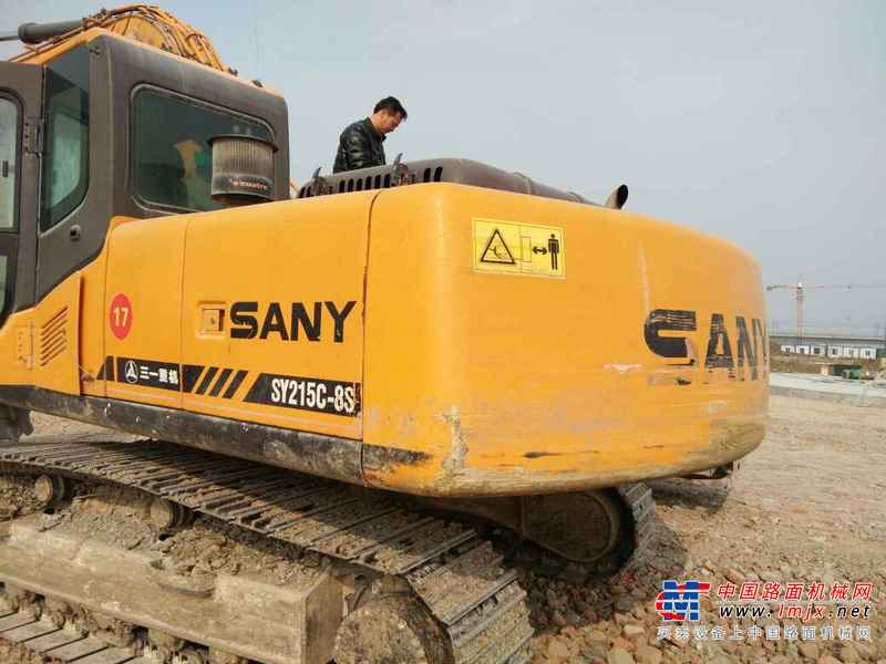 安徽出售转让二手9000小时2010年三一重工SY215C挖掘机