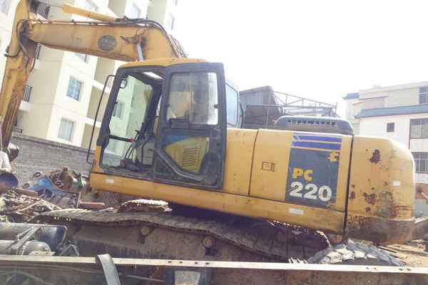 云南出售转让二手12891小时2007年小松PC220挖掘机