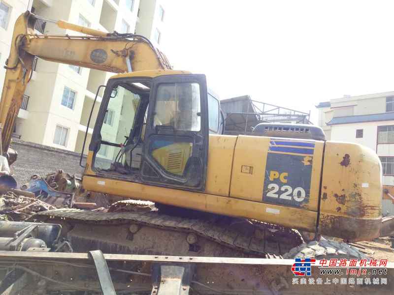云南出售转让二手12891小时2007年小松PC220挖掘机