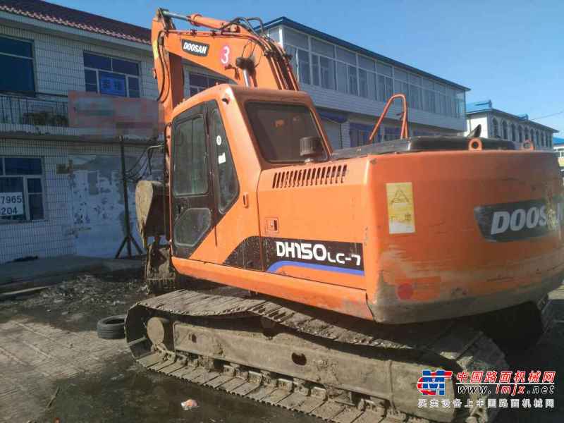 黑龙江出售转让二手12000小时2009年斗山DH150LC挖掘机