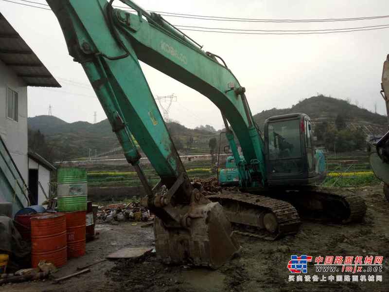 贵州出售转让二手12865小时2005年神钢SK250挖掘机