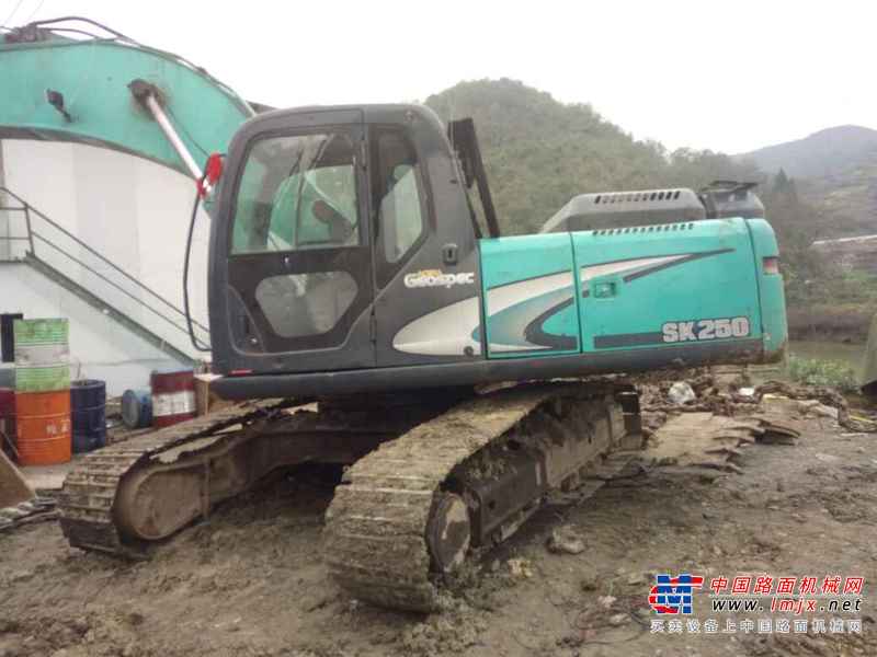 贵州出售转让二手12865小时2005年神钢SK250挖掘机