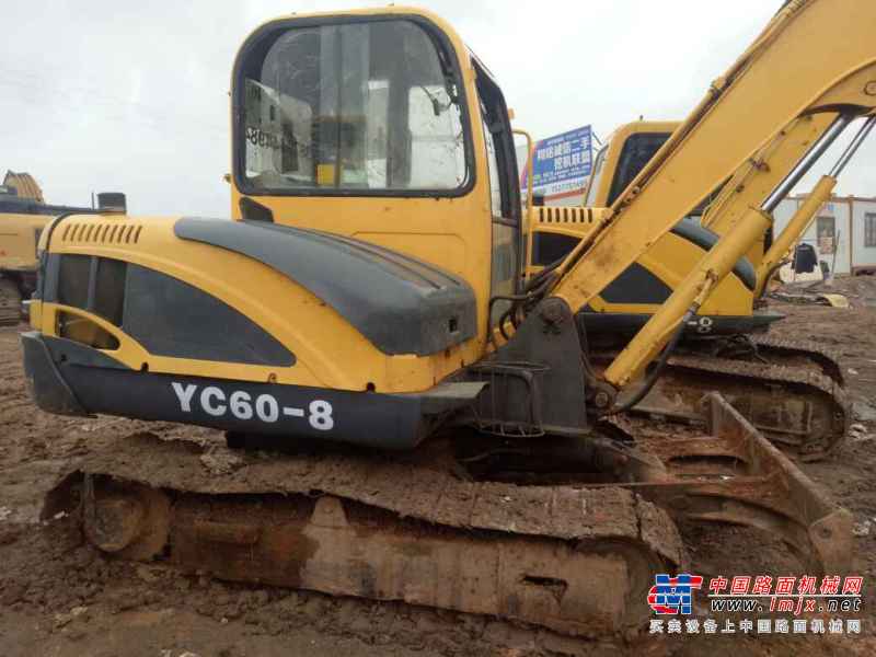 广西出售转让二手4587小时2010年玉柴YC60挖掘机