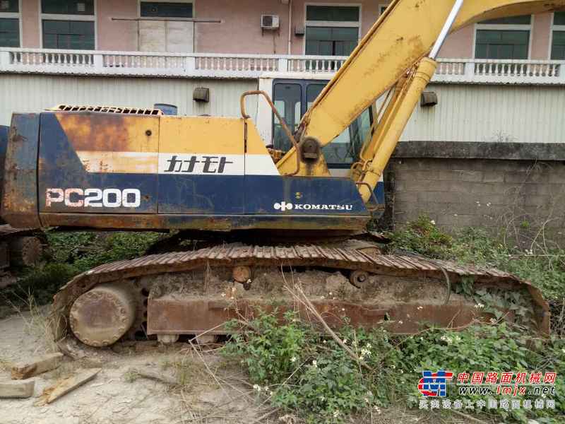 广东出售转让二手18100小时2003年小松PC200挖掘机