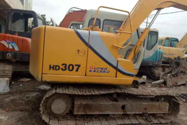 广西出售转让二手8965小时2007年加藤HD307挖掘机