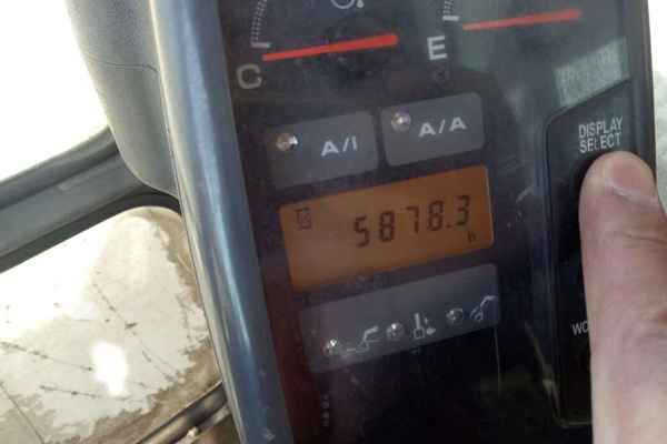 宁夏出售转让二手5000小时2009年日立ZX450H挖掘机