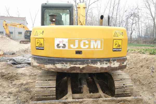 河南出售转让二手4500小时2012年山重建机JCM908C挖掘机