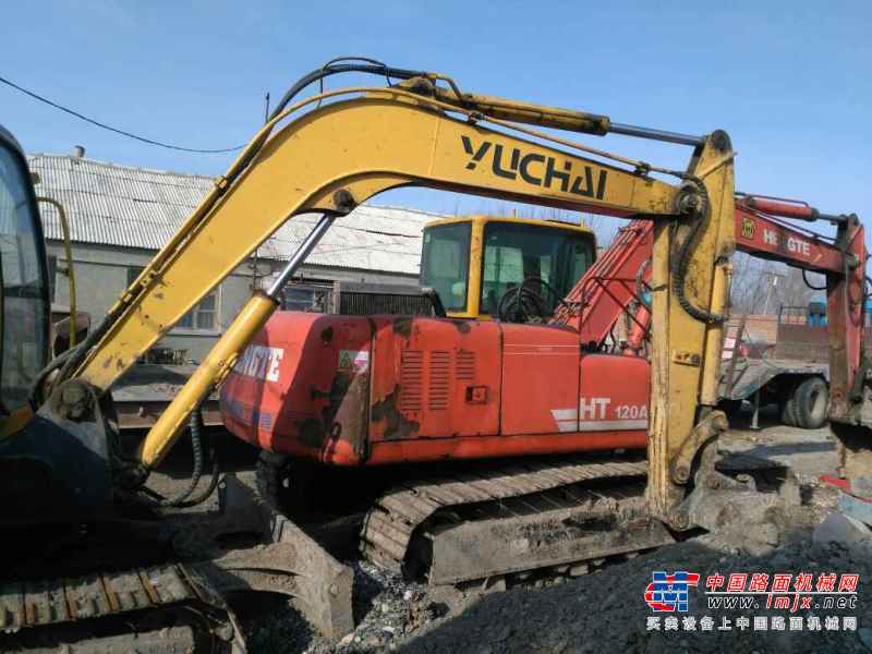 黑龙江出售转让二手9000小时2009年玉柴YC60挖掘机