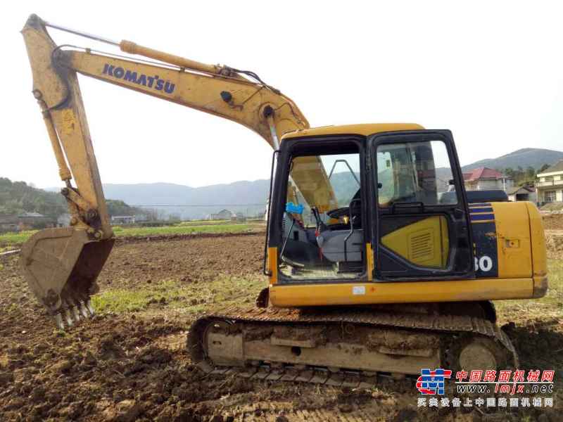 湖南出售转让二手5000小时2013年小松PC130挖掘机