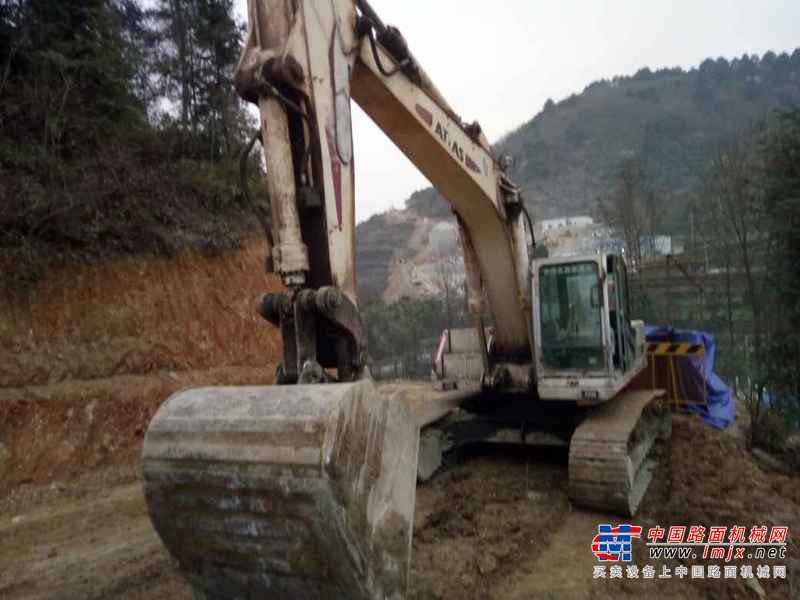 贵州出售转让二手2445小时2008年阿特拉斯3306LC挖掘机