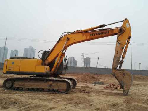陕西出售转让二手10000小时2010年现代R225挖掘机