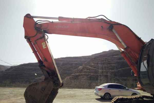 甘肃出售转让二手10000小时2009年日立EX350挖掘机