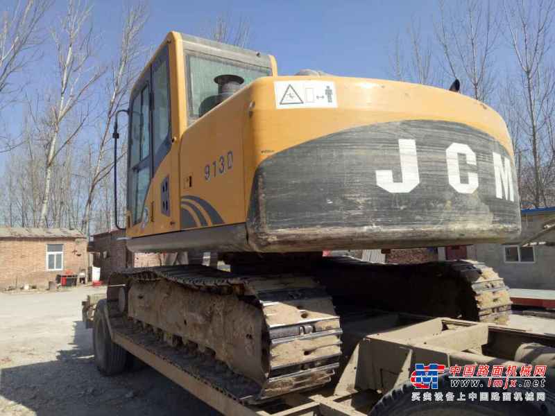 河南出售转让二手3800小时2011年山重建机JCM913D挖掘机