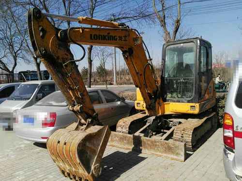 山西出售转让二手5200小时2011年龙工LG6065挖掘机