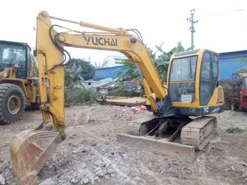 广西出售转让二手6895小时2009年玉柴YC60挖掘机