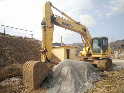 河北出售转让二手5000小时2011年小松PC220挖掘机