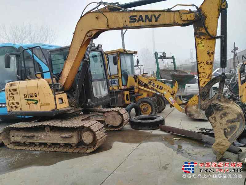 河北出售转让二手4800小时2013年三一重工SY75C挖掘机