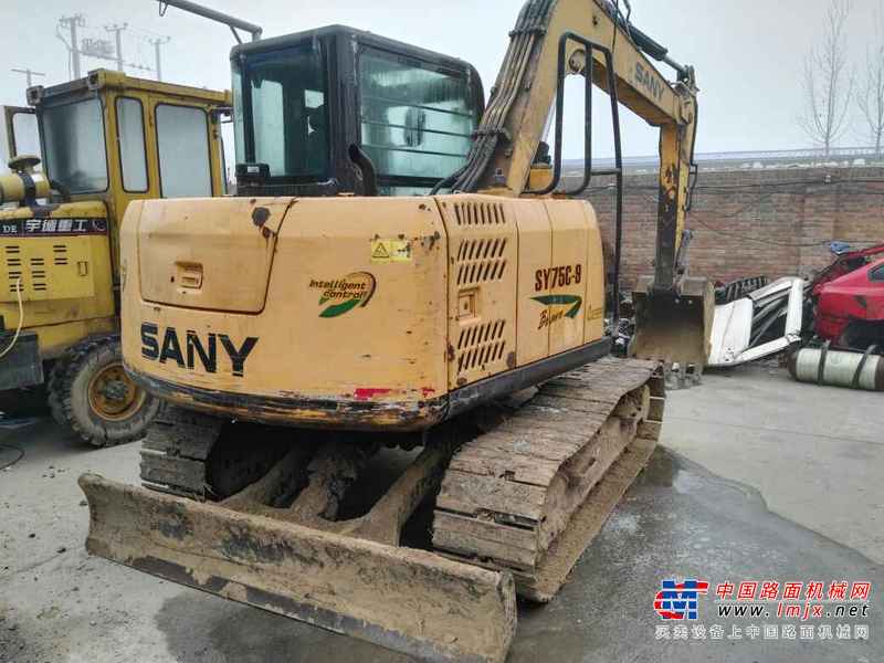 河北出售转让二手4800小时2013年三一重工SY75C挖掘机