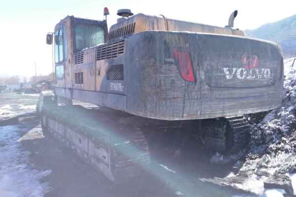 内蒙古出售转让二手10000小时2011年沃尔沃EC460BLC挖掘机