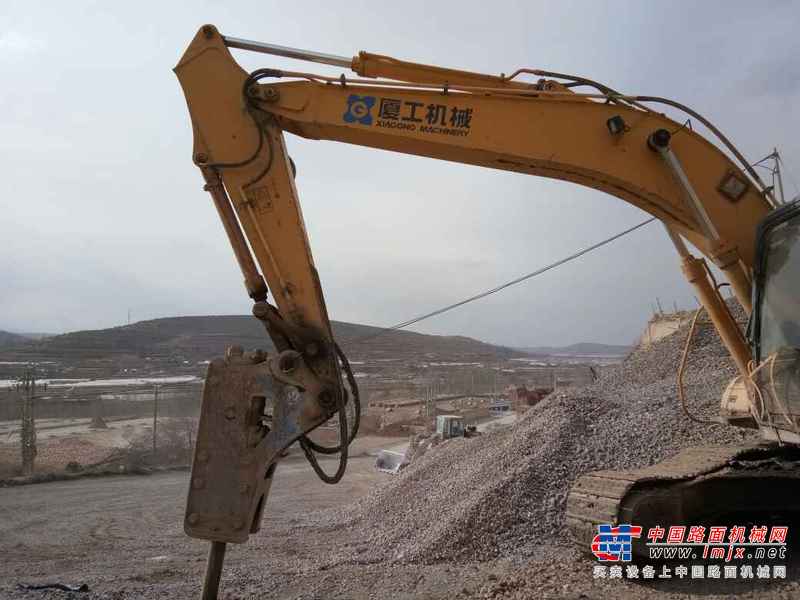 宁夏出售转让二手12000小时2007年厦工XG822LC挖掘机