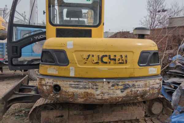 河北出售转让二手4000小时2012年玉柴YC60挖掘机