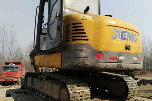 河北出售转让二手6800小时2013年徐工XE60挖掘机