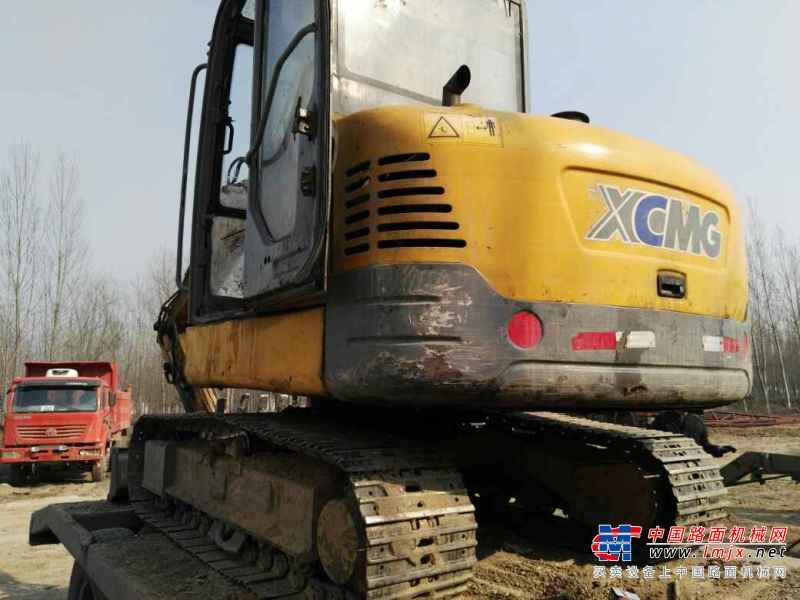 河北出售转让二手6800小时2013年徐工XE60挖掘机
