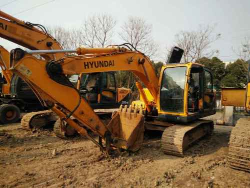 江苏出售转让二手4224小时2013年现代R150挖掘机