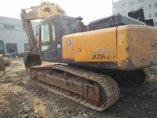 江苏出售转让二手4589小时2011年现代R335LC挖掘机