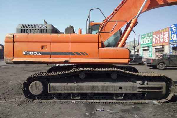 内蒙古出售转让二手7000小时2012年斗山DX380LC挖掘机