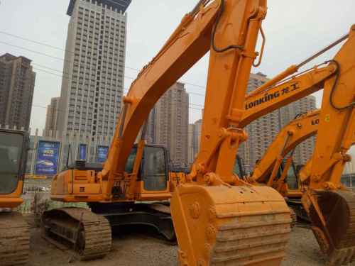 陕西出售转让二手2500小时2012年龙工LG6360挖掘机