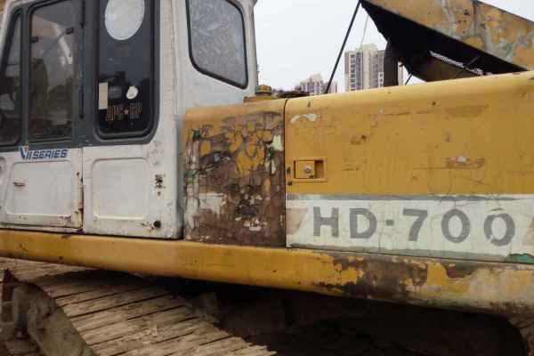 广东出售转让二手13355小时2003年加藤HD700挖掘机
