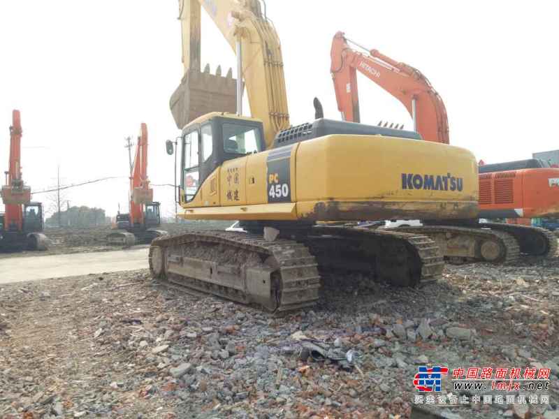 浙江出售转让二手5824小时2011年小松PC450挖掘机