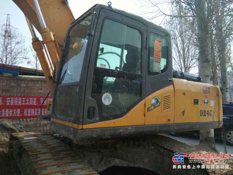 河南出售转让二手9000小时2011年山重建机924C挖掘机