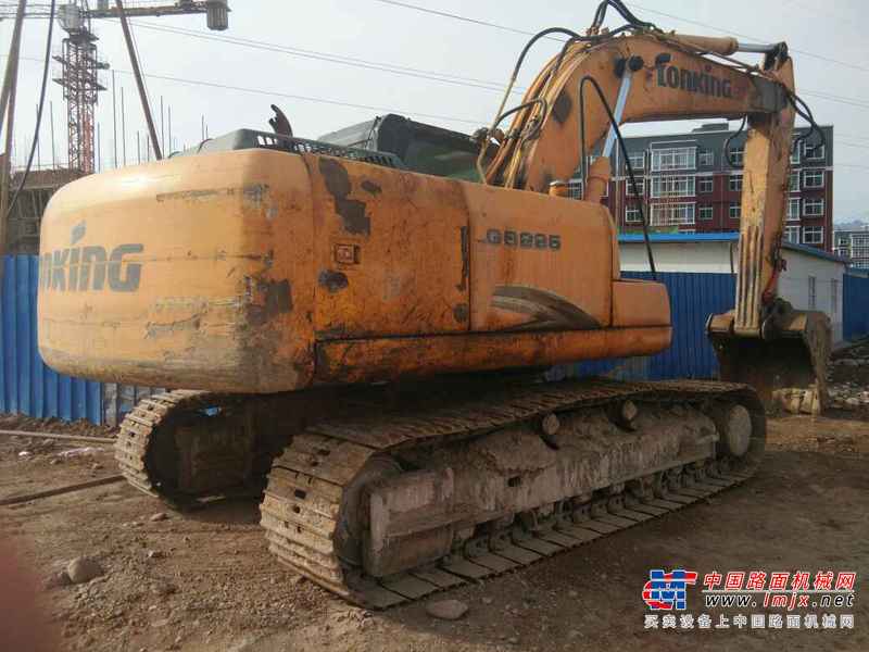 河南出售转让二手5000小时2012年龙工LG6225挖掘机