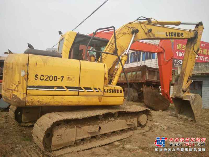 河南出售转让二手6800小时2011年力士德SC130挖掘机
