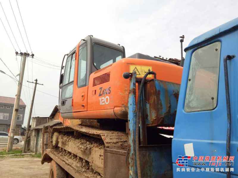 湖南出售转让二手4000小时2014年日立ZX120挖掘机