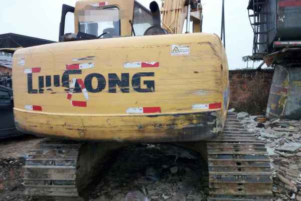 广东出售转让二手9070小时2009年柳工CLG915C挖掘机