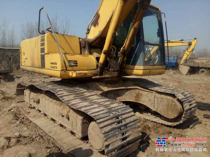 河南出售转让二手15000小时2003年小松PC200挖掘机
