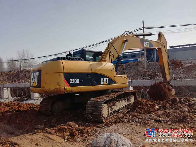 河南出售转让二手4100小时2012年卡特彼勒320D挖掘机