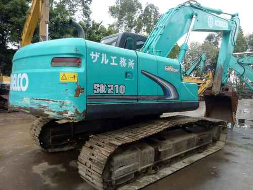 广东出售转让二手3580小时2012年神钢SK210挖掘机