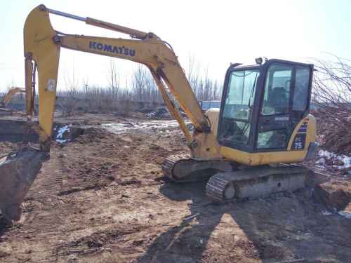河北出售转让二手3200小时2013年小松PC56挖掘机