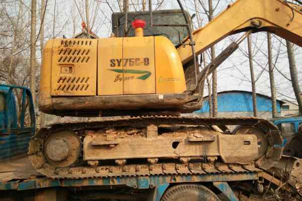 山东出售转让二手8383小时2012年三一重工SY75C挖掘机