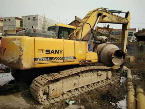 甘肃出售转让二手7000小时2009年三一重工SY215C挖掘机