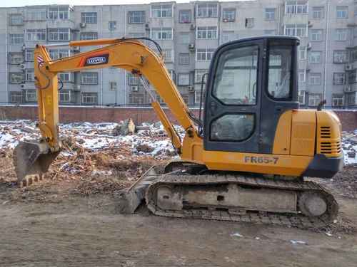 河北出售转让二手4500小时2012年福田雷沃FR65挖掘机