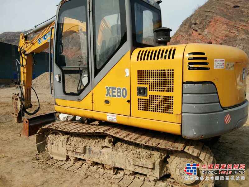 河南出售转让二手300小时2014年徐工XE80挖掘机