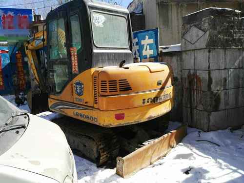 山西出售转让二手5000小时2013年龙工LG6060D挖掘机