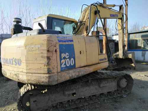 河北出售转让二手8500小时2008年小松PC130挖掘机