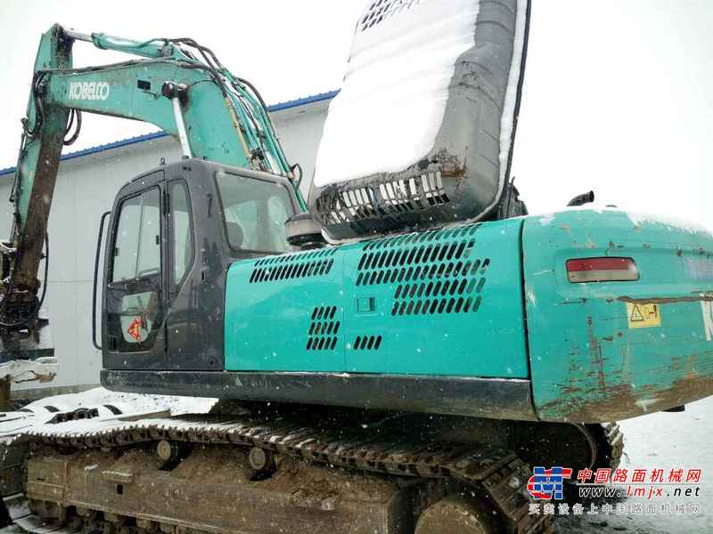 黑龙江出售转让二手7200小时2010年神钢SK350LC挖掘机
