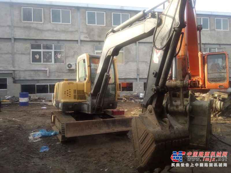 河南出售转让二手5800小时2010年沃尔沃EC55B挖掘机